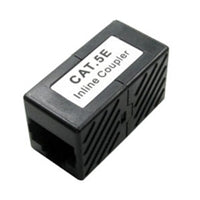 RJ45 Female to Female Coupler - Cat5e Inline Ethernet Adapter RJ45 Female to Female Coupler - Cat5e Inline Ethernet Adapter